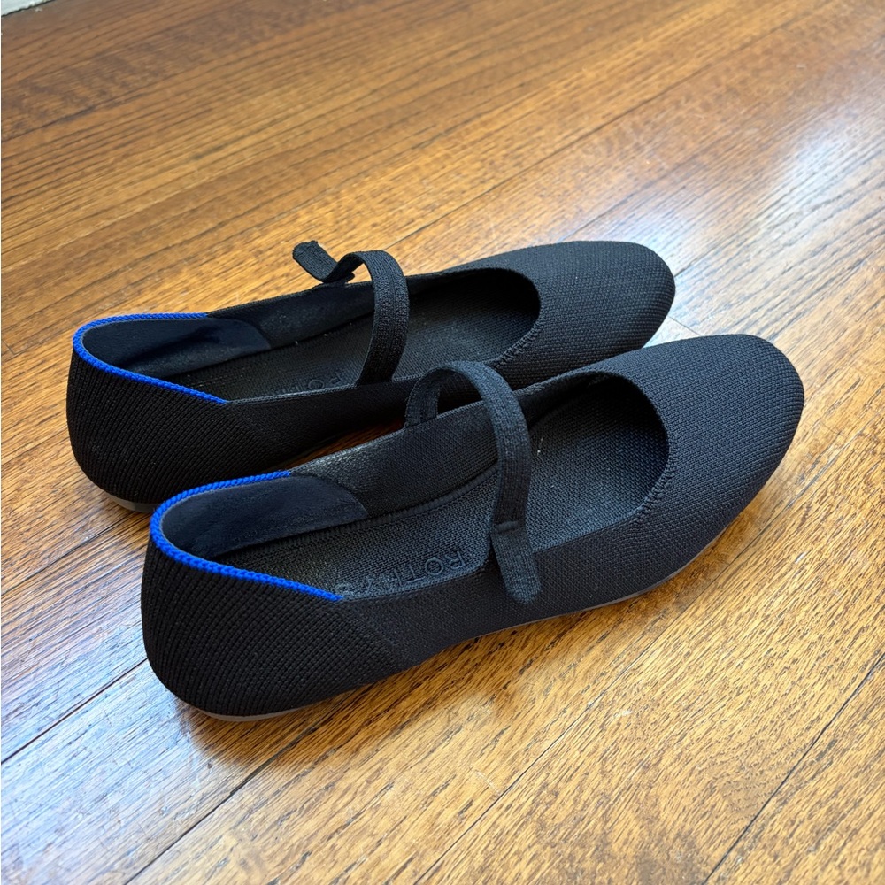 Black Rothy’s Square Toe Mary Janes - Picture 5 of 8